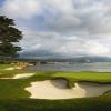 Pebble Beach #18, Par 5, 532 yards: This view is the one that about 30 people will have as they watch you play this hole from the resort lawn, and yes, they're probably lauging at you