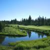 Sunriver Crosswater #5, Par 4, 368 yards: Pick your line to clear the stream, but it will stil be in play on your approach anyway