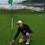 Day 3: Peter extracts his chip-in Eagle from the 4th hole at Pebble Beach