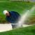 Day 3: Doug blasts out of a greenside bunker