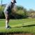 Day 4: Doug A looking to get up and down for par from the fringe.