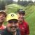 Day 4: Mark, Brian, and Trever looking down on the #11 green