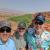 Day 1: Rob, Andy and Dave take in the awesome view on the 12th tee