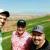 Day 1: The official 2020 "Founders Photo" ... Peter, Trever and Brian at the Sand Hollow cliffs