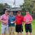 Day 3: The foursome of Mark, Brian, Trever, and Tony ... there's a lot of pink in this photo